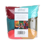 Corriedale Sliver Pack - 7 Colour