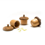 Stitch Marker Holding Acorn