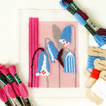 Needlepoint Canvas Kit Silky Leather