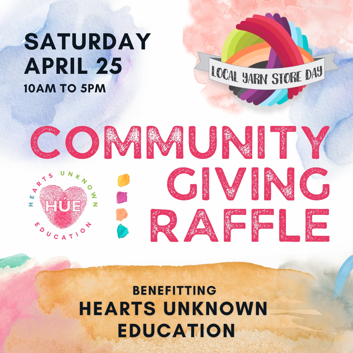 Local Yarn Store Day + HÙE Raffle!