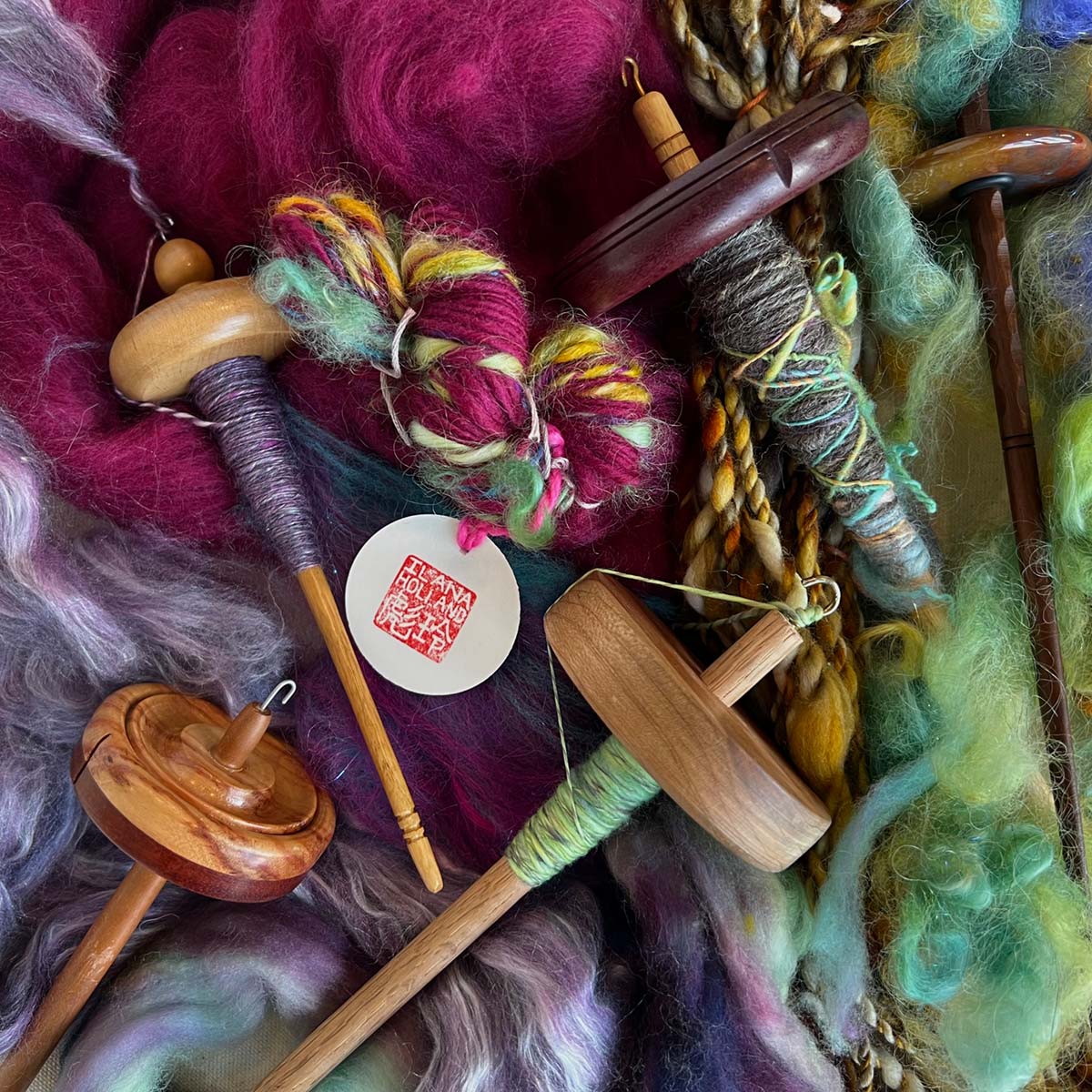 Intro to Drop Spinning: From Rolags to Yarn