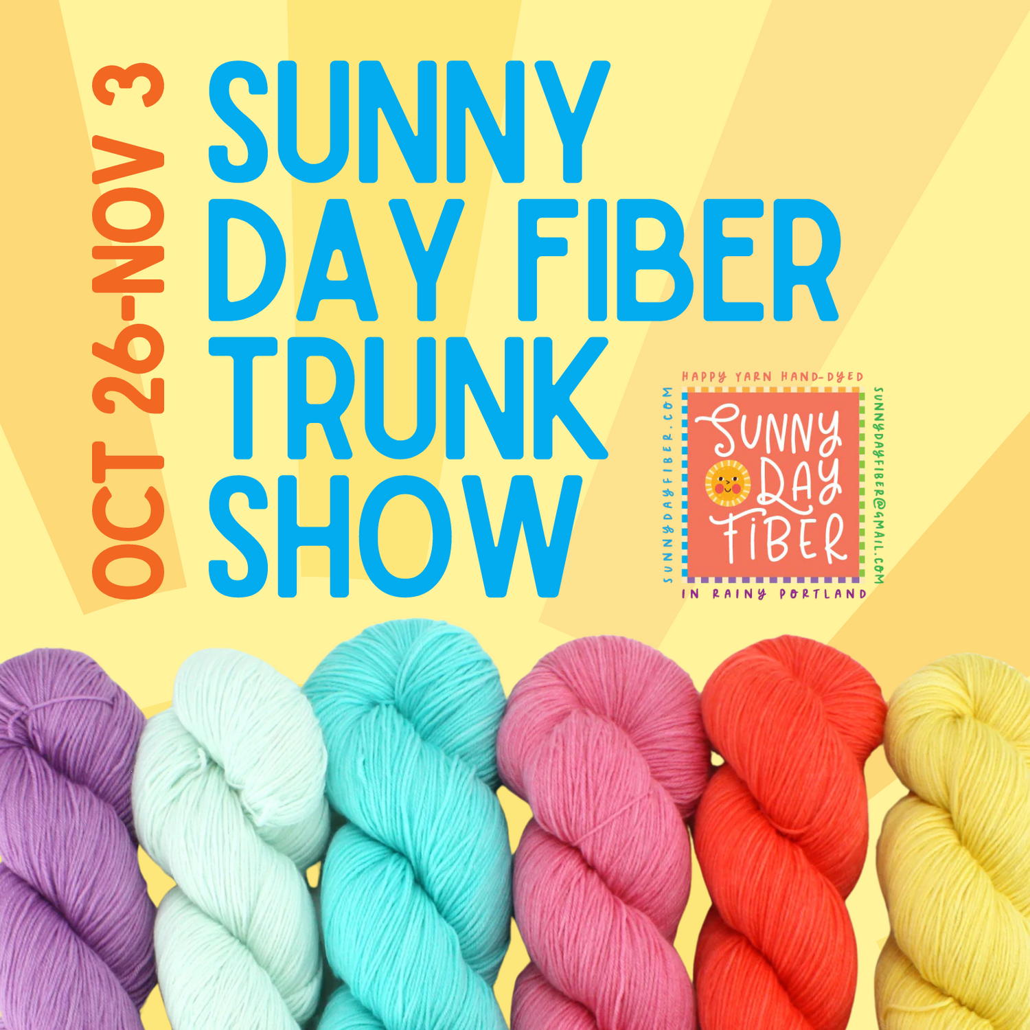 Sunny Day Fiber Trunk Show