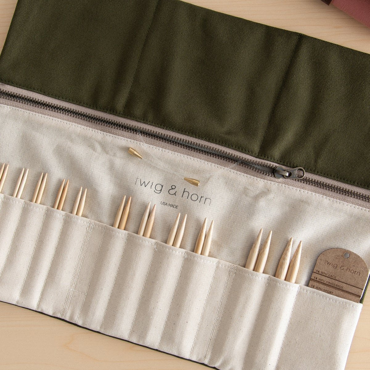 Canvas Interchangeable Needle Case