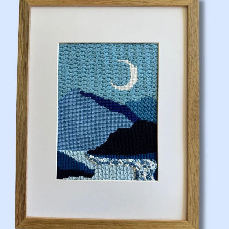 Needlepoint Canvas Kit Blue River