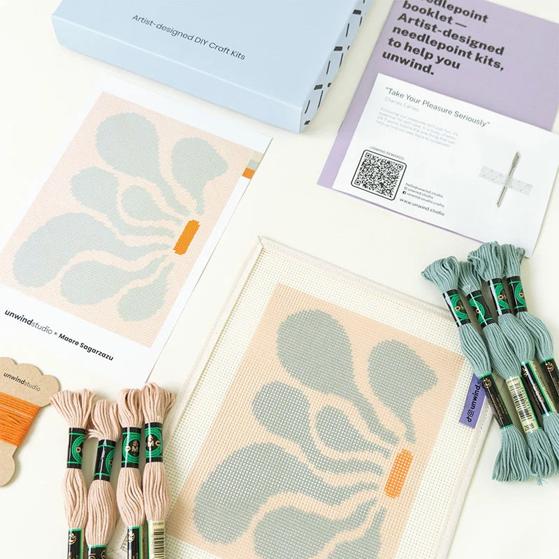 Needlepoint Canvas Kit Itsas Lorea 3
